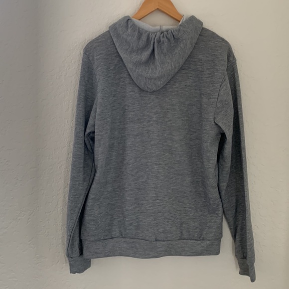 Poison Band Gray Sweatshirt Hoodie Sz M NEW West Coast Designs - Picture 4 of 9